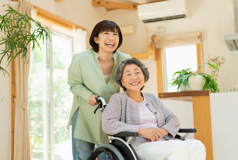 訪問されるご家族